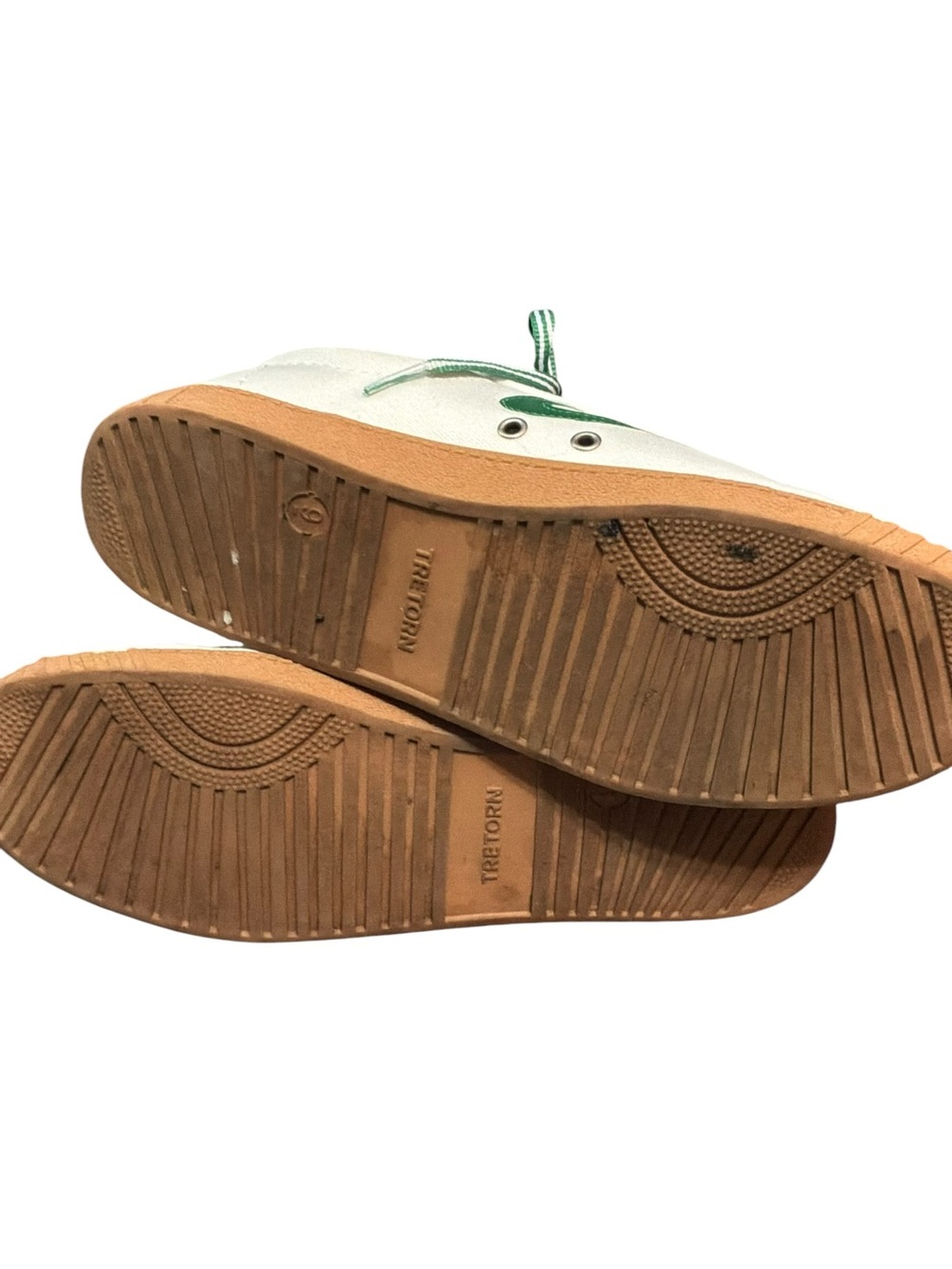 Tretorn Plush Canvas Nylite Sneaker in Green - Picture 7 of 9